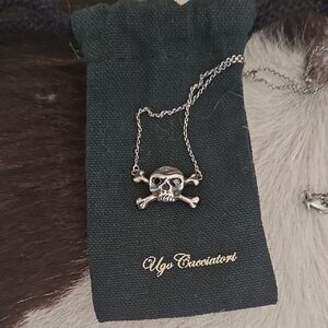 Ugo Cacciatori Skull Necklace